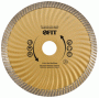 37523 Диск отрезной алмазный, турбо волна мелкая, 125 мм