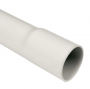 4032 KC Труба ПВХ гладка жесткая с раструбом диаметр 32 мм 750Н цвет светло-серый длина 2 метра