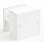 65015 Распределительная коробка универсальная для кабель-каналов, цвет белый, размер 85х85х45 мм