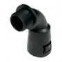 APG21/16-90 (FB) Кабельный ввод с поворотом на 90° PG 16 мм безгалогенный полиамид IP66 цвет черный