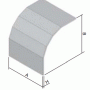VKO 90X110X600 Крышка изгиба вертикального внешнего 90°