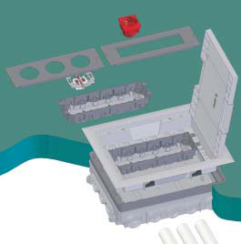 KOPOS 80 Комплектация и инструкция по монтажу напольной коробки