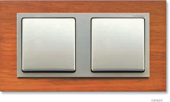 Simon 82 Nature Madera Cerezo